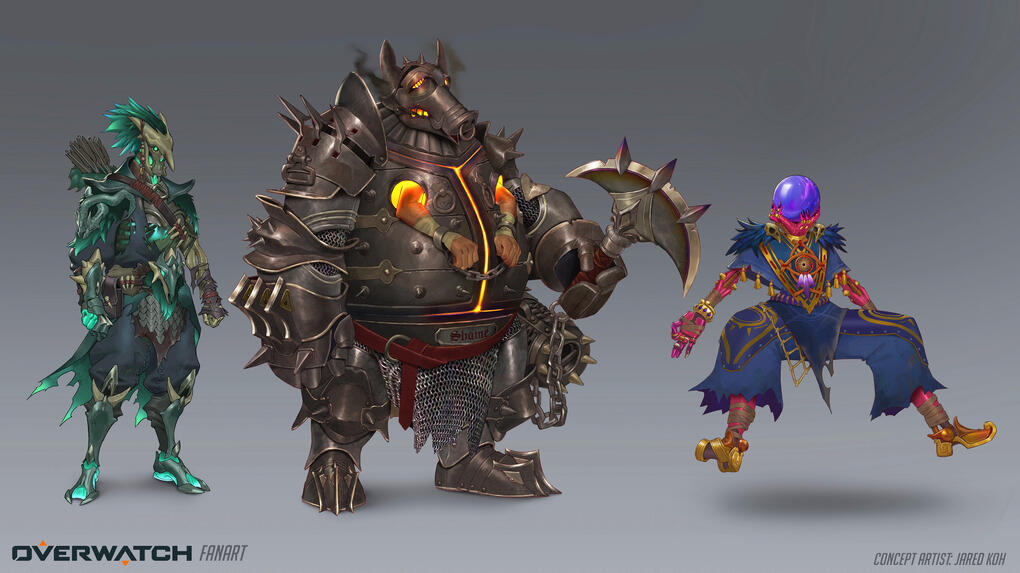 Overwatch Skins Fanart